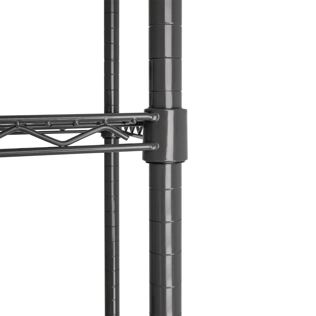 Nisbets Essentials 3 Tier Coated Shelving Unit 1820 x 915 x 457mm - Image 4