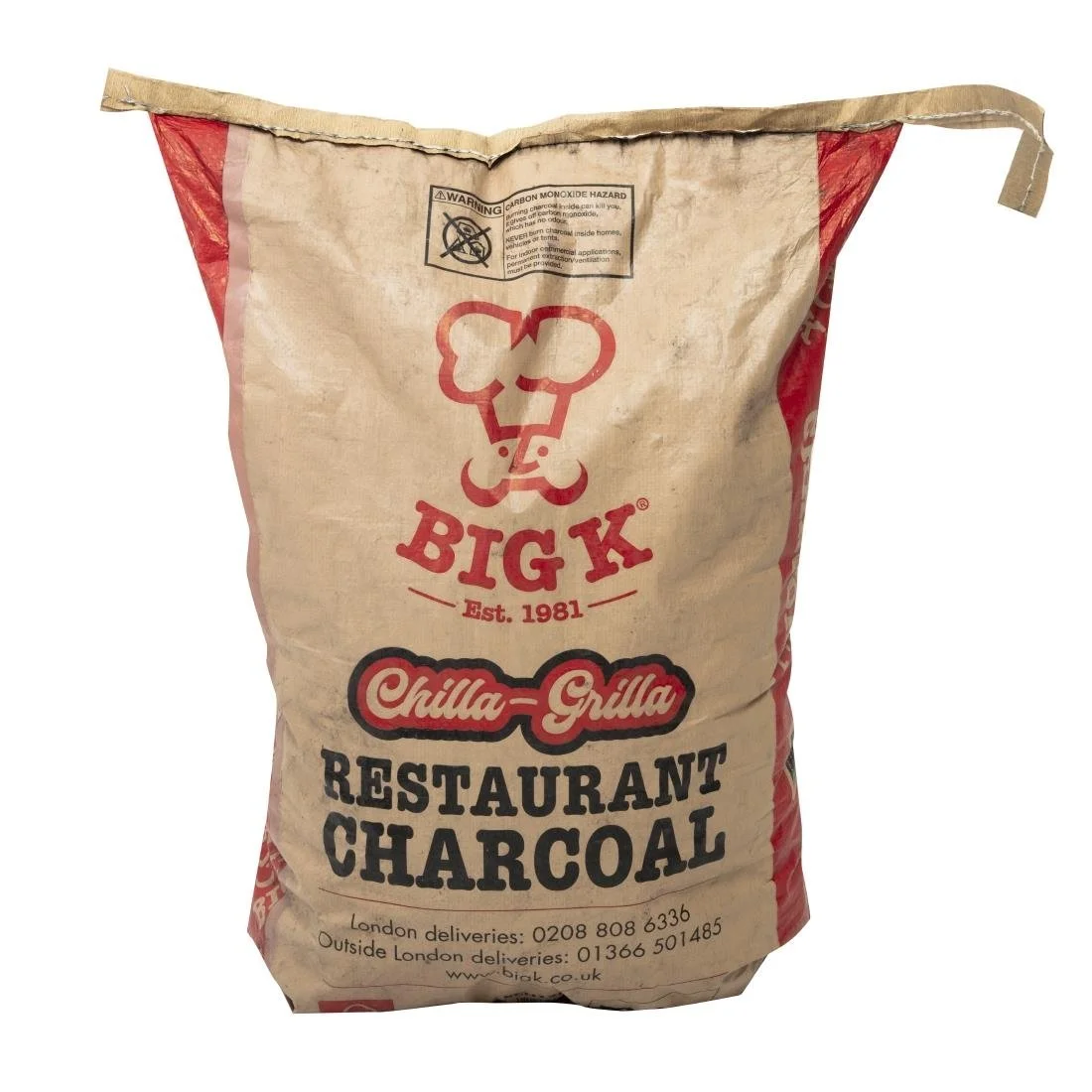 Big K Restaurant Natural Charcoal 12kg - Image 1