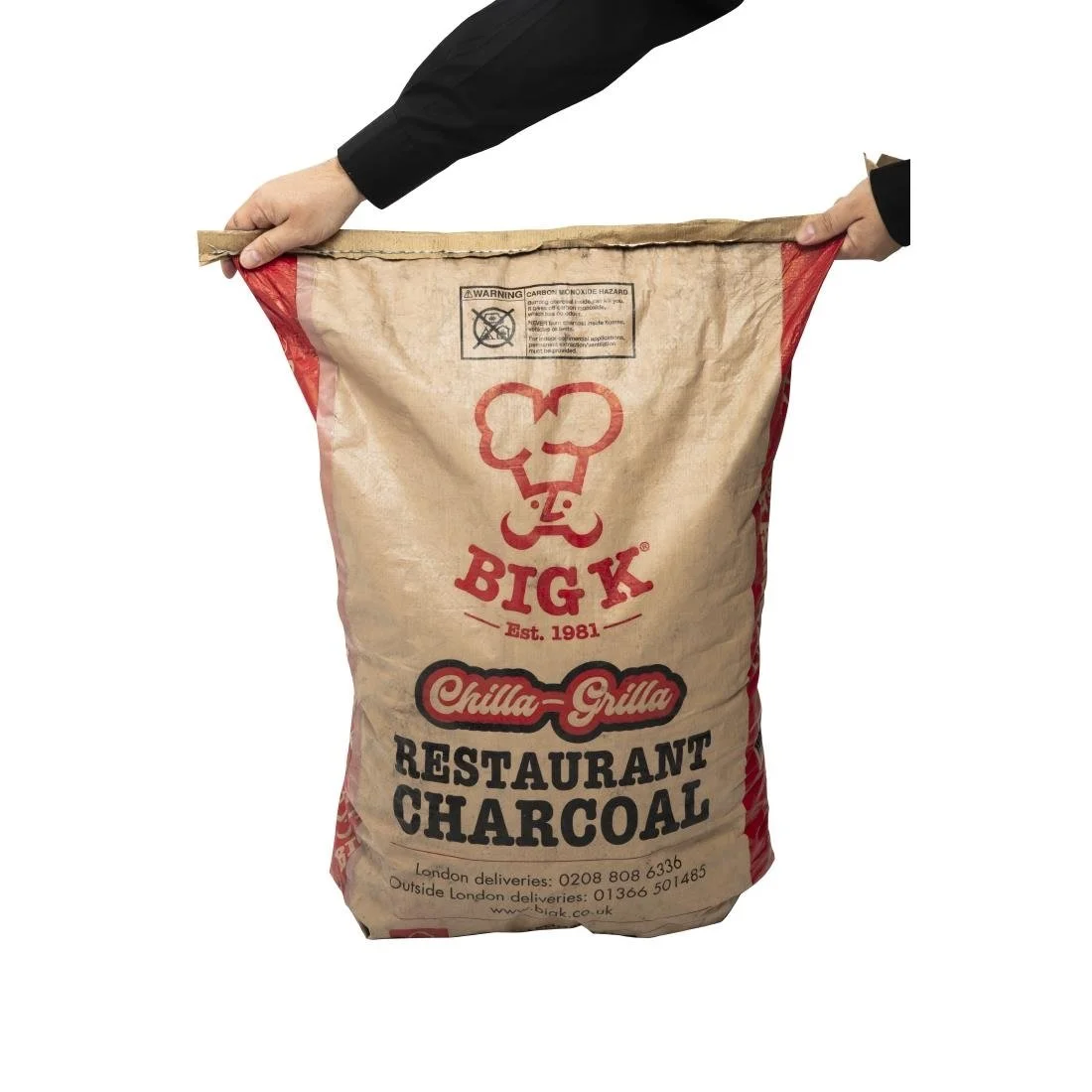 Big K Restaurant Natural Charcoal 12kg - Image 5