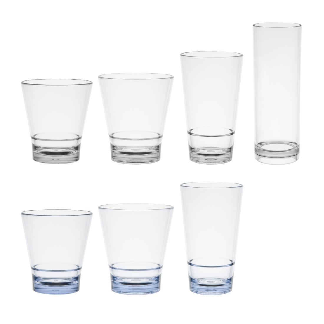 Kristallon Polycarbonate Highball Glasses Clear 360ml