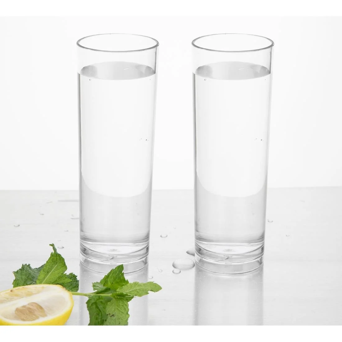 Kristallon Polycarbonate Highball Glasses Clear 360ml - Image 5