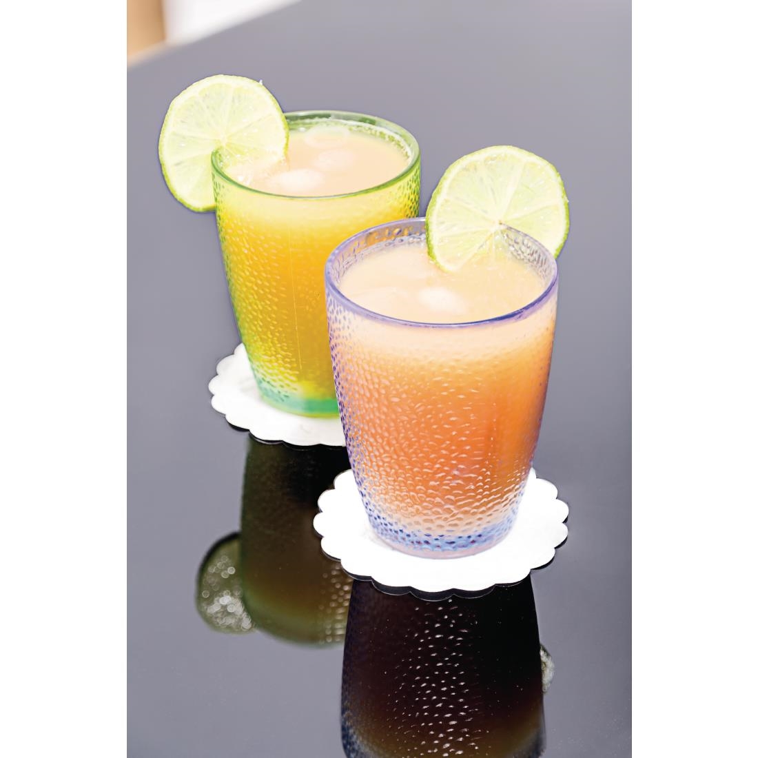 Kristallon Polycarbonate Tumbler Pebbled Blue 275ml