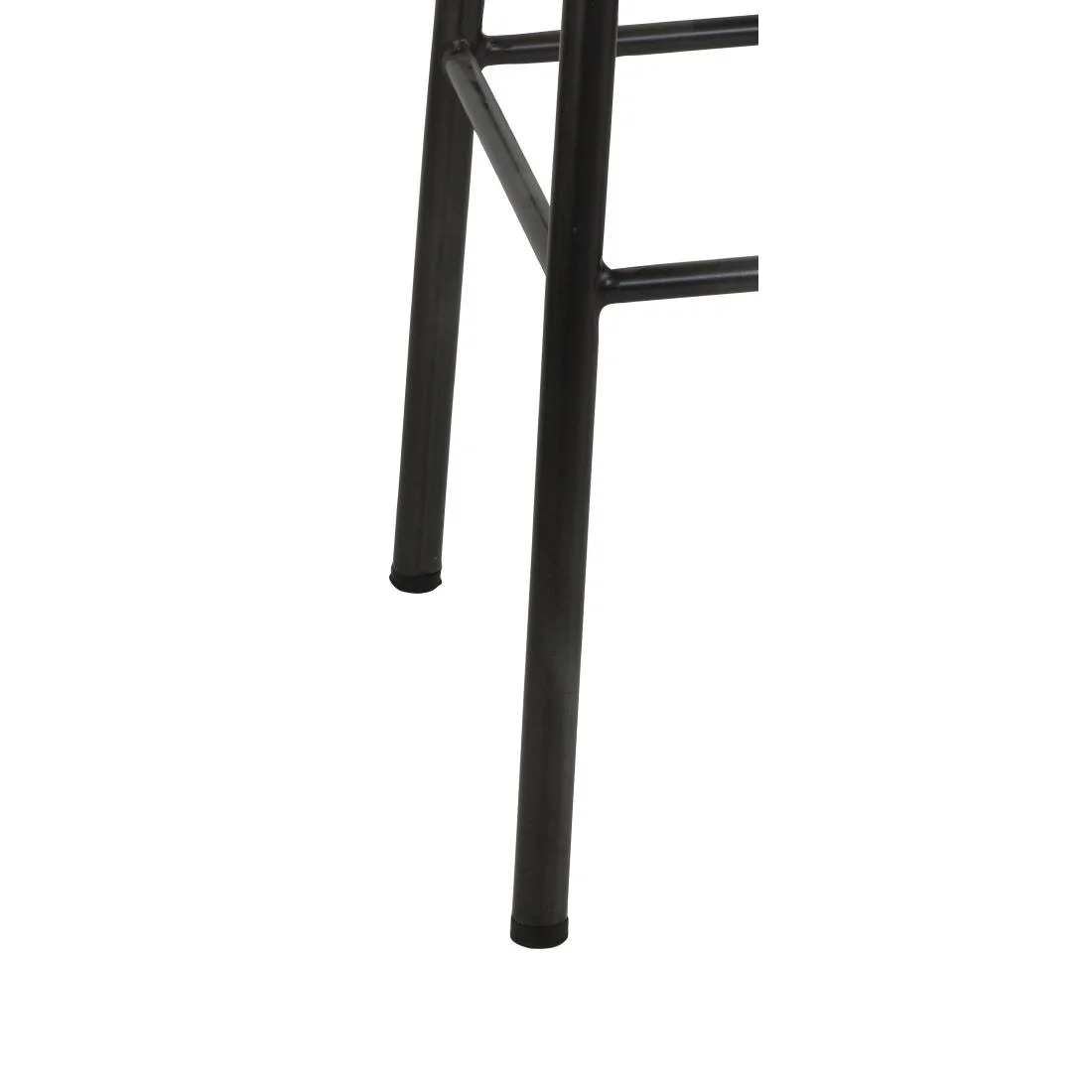 Bolero Cantina High Stools with Wooden Seat Pad Black (Pack of 4) - Image 6