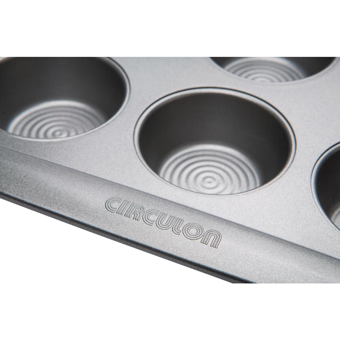 Circulon Carbon Steel 12 Cup Muffin Tin 280mm