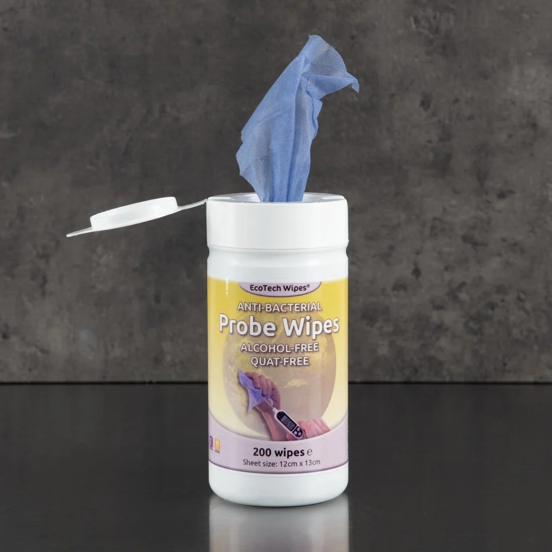 Alcohol-Free Quat-Free Food Probe Wipes (Pack of 200) - Image 4