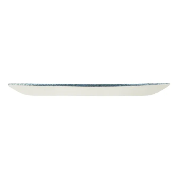 Churchill Studio Prints Raku Oblong Plate Topaz Blue 298mm