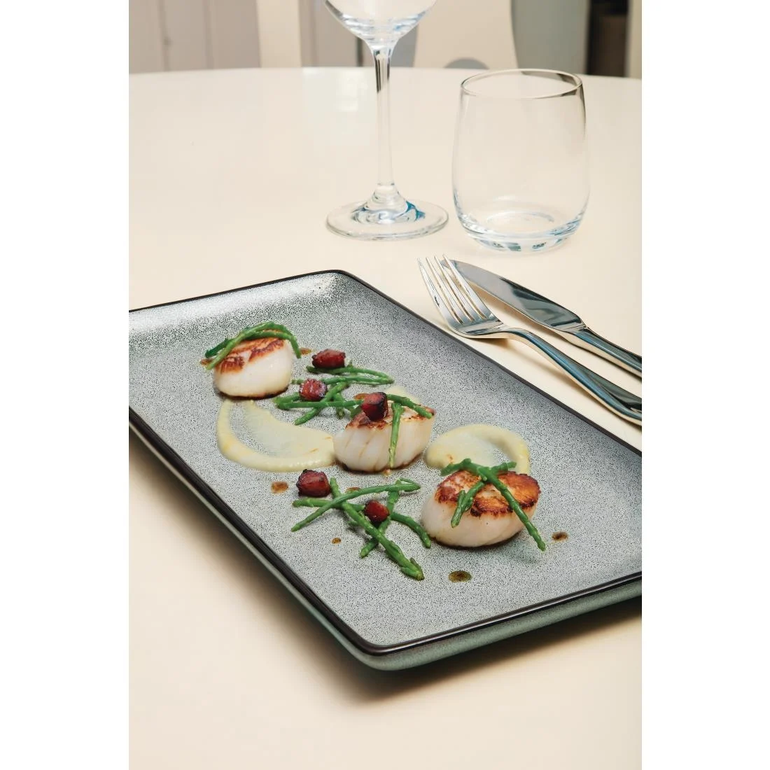 Olympia Mineral Rectangular Plate 255mm - Image 4