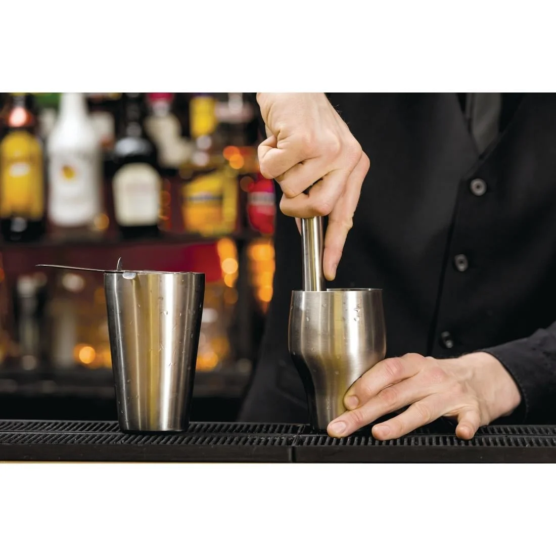 Beaumont Mezclar French Cocktail Shaker Satin - Image 9