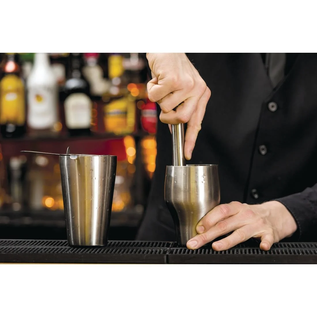 Beaumont Mezclar French Cocktail Shaker Satin 600ml - Image 9