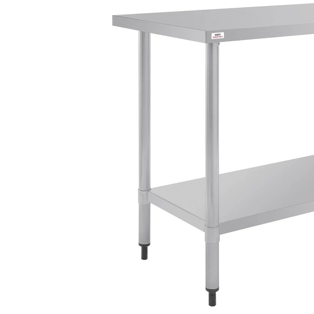 Nisbets Essentials Self Assembly Stainless Steel Table 1200 x 600mm - Image 5