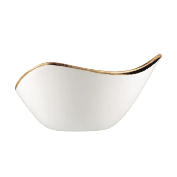 Churchill Stonecast Triangle Bowl Cornflower Blue 152mm
