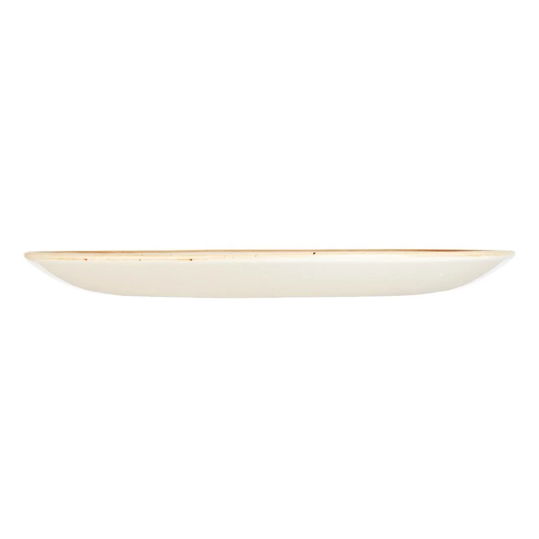 Churchill Stonecast Round Coupe Plate Mustard Seed Yellow 220mm - Image 2