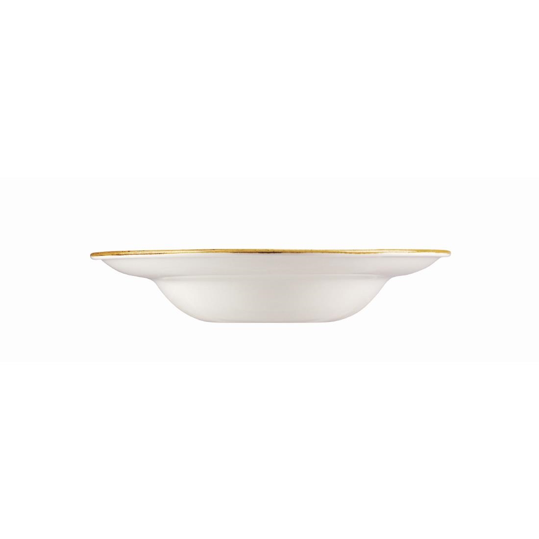 Churchill Stonecast Round Wide Rim Bowl Duck Egg Blue 280mm