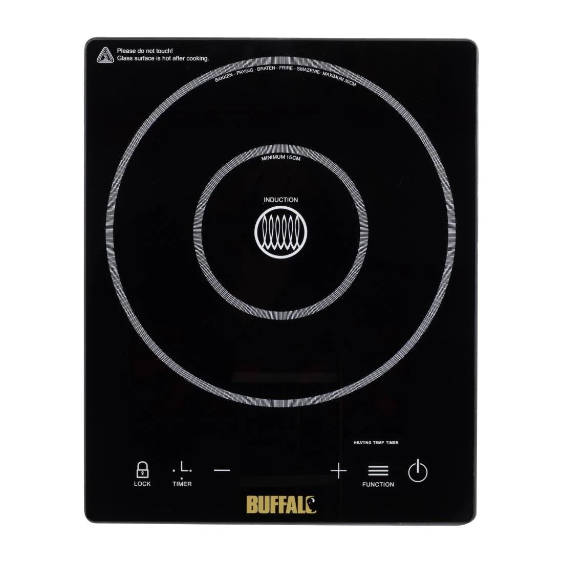 Buffalo Touch Control Single Induction Hob 3kW - Image 4