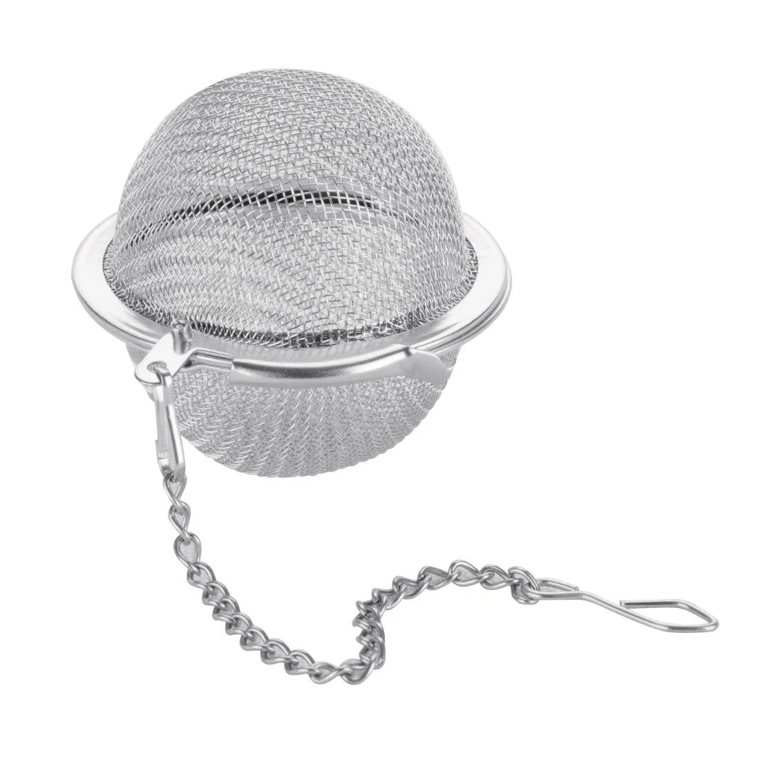 Olympia Mesh Stainless Steel Tea Strainer 50(Ø)mm - Image 1