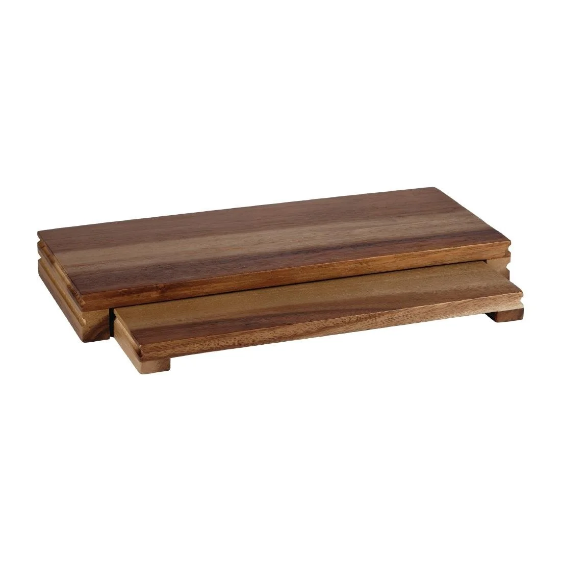 Churchill Alchemy Buffet Wooden Rectangular Presentation Boards 342mm - Image 2