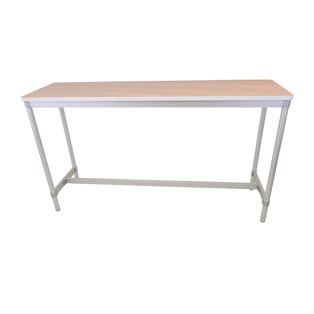 Gopak Enviro Indoor Beech Effect Rectangle Poseur Table 1200mm - Image 2