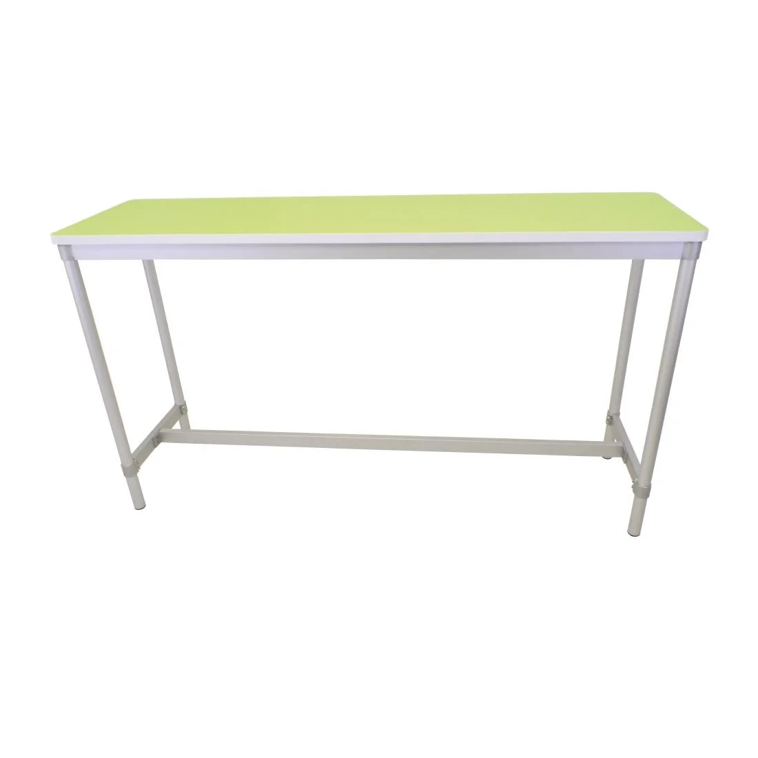 Gopak Enviro Indoor Bright Green Rectangle Poseur Table 1200mm - Image 2