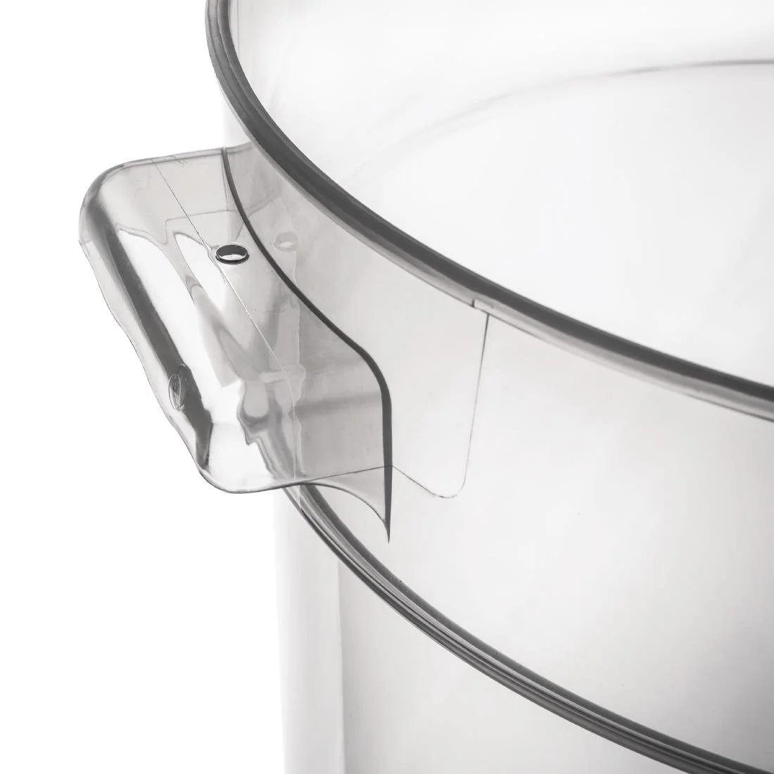 Vogue Polypropylene Round Food Storage Container 10Ltr - Image 4