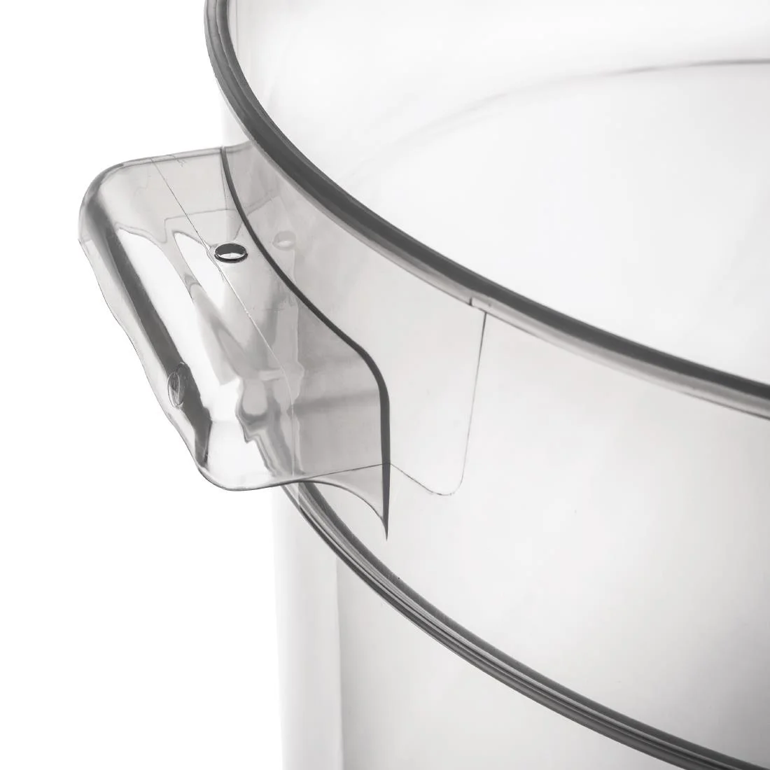 Vogue Polypropylene Round Food Storage Container 10Ltr - Image 4