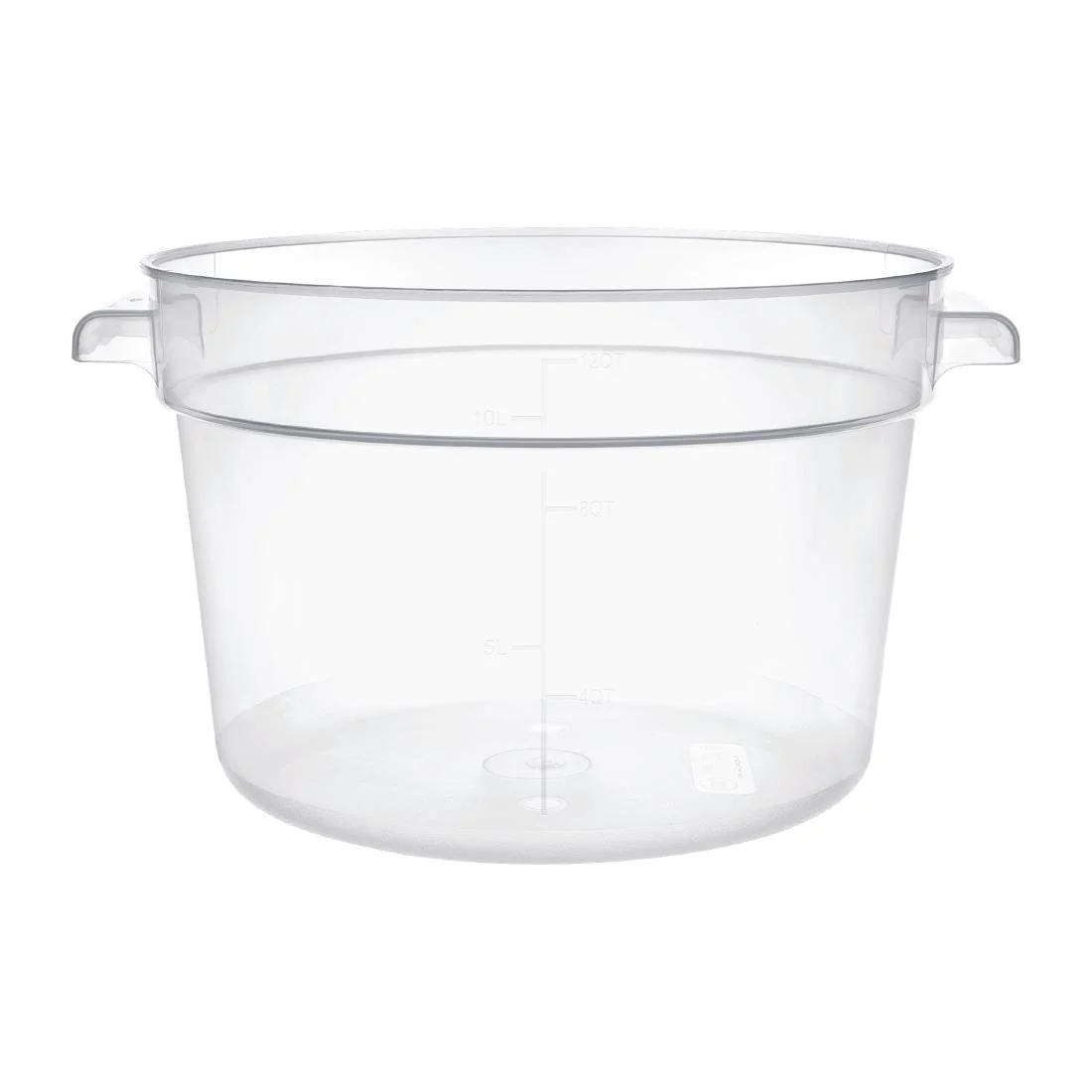 Vogue Polypropylene Round Food Storage Container 10Ltr - Image 2