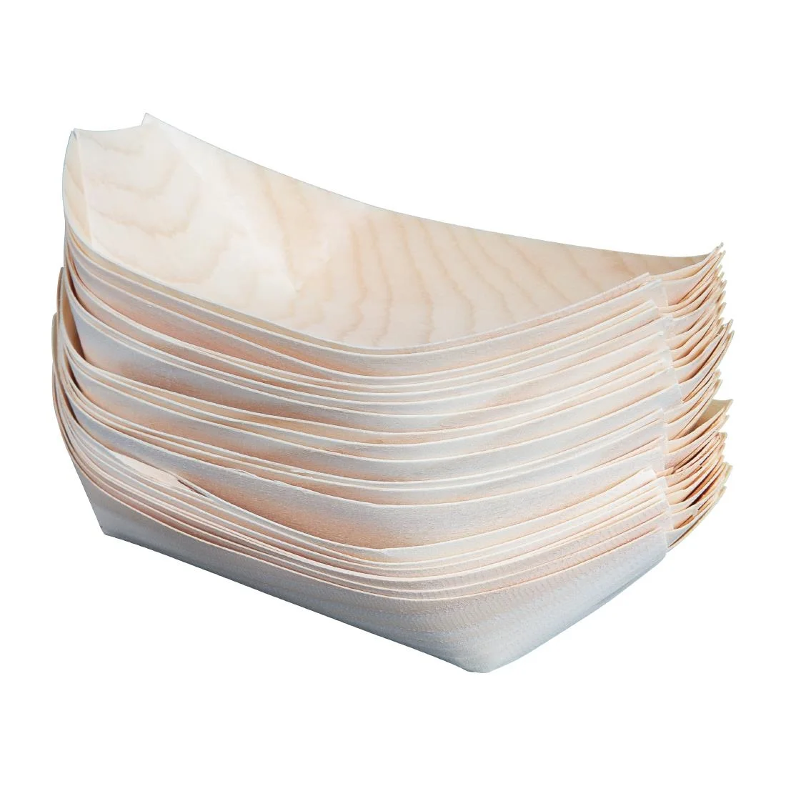 Fiesta Compostable Wooden Sushi Boats Medium 190mm (Pack of 100) - Image 9