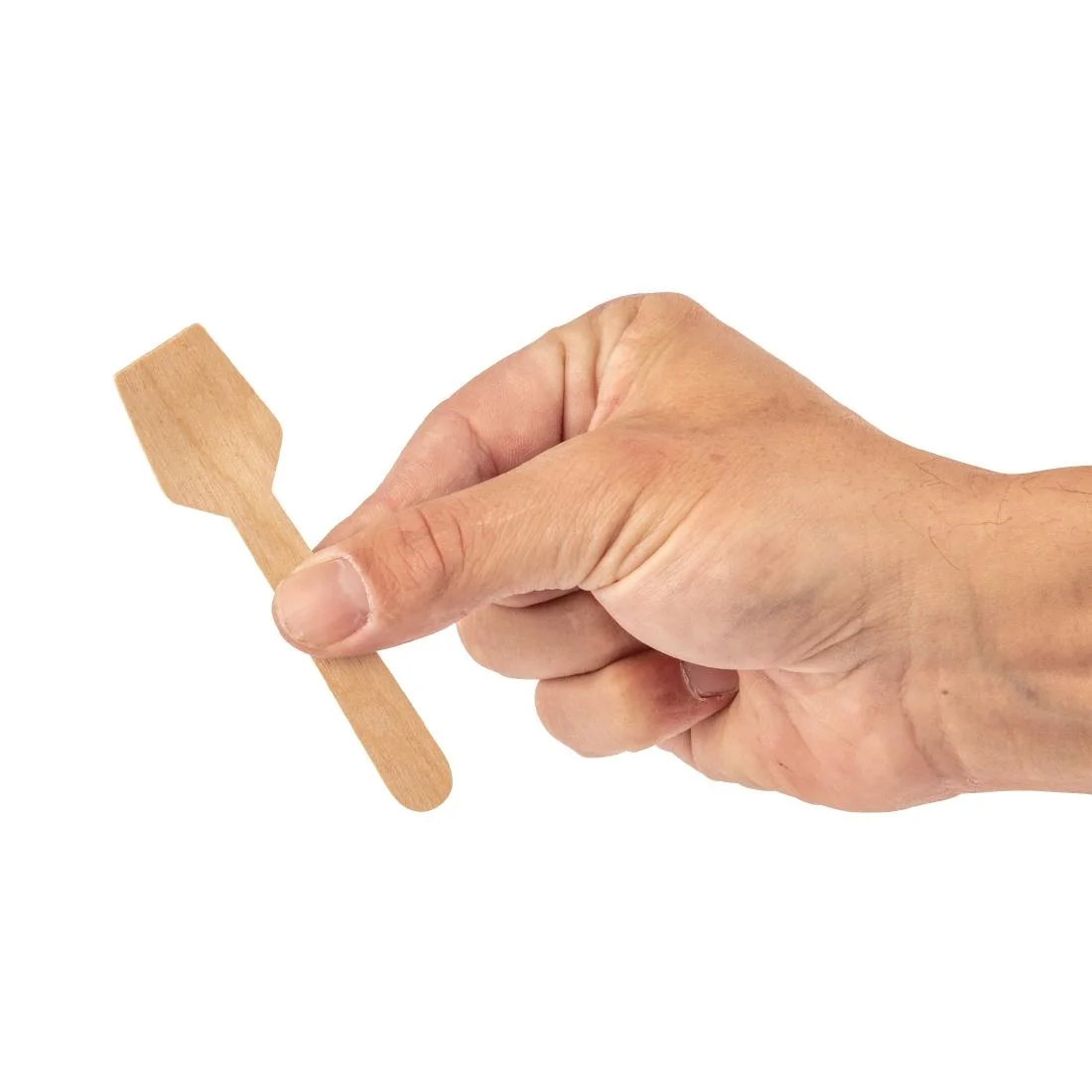 Fiesta Compostable Wooden Ice Cream Spoons (Pack of 100) - Image 7