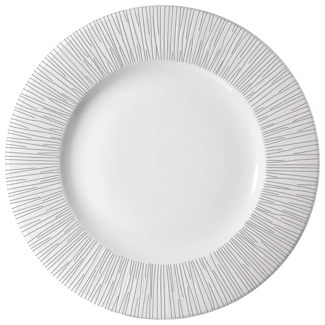 Churchill Bamboo Wide Rim Plate 301mm
