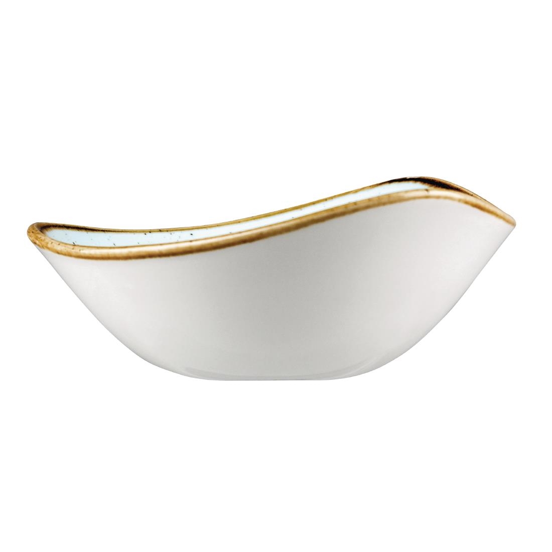 Churchill Stonecast Triangle Bowl Duck Egg Blue 200mm