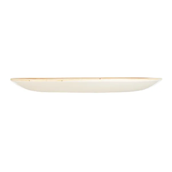 Churchill Stonecast Round Coupe Plate Barley White 185mm