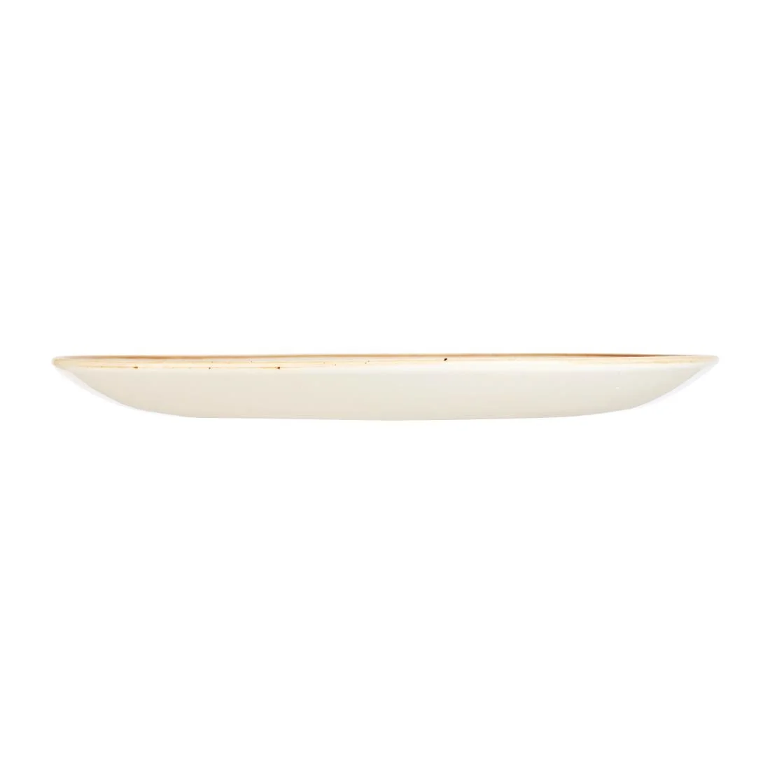 Churchill Stonecast Round Coupe Plate Spiced Orange 295mm - Image 2