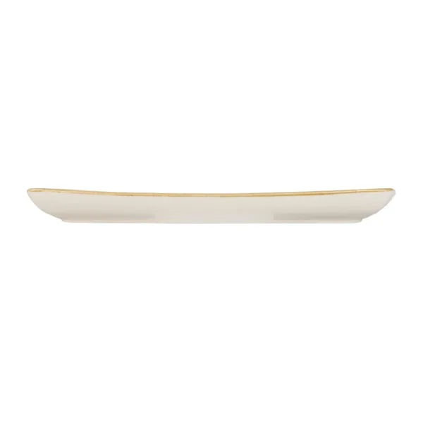 Churchill Stonecast Rectangular Plate Spiced Orange 295 x 150mm