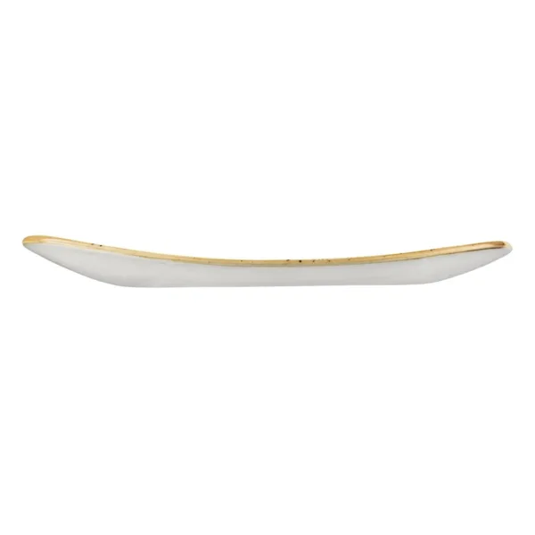 Churchill Stonecast Triangle Plate Peppercorn Grey 315mm