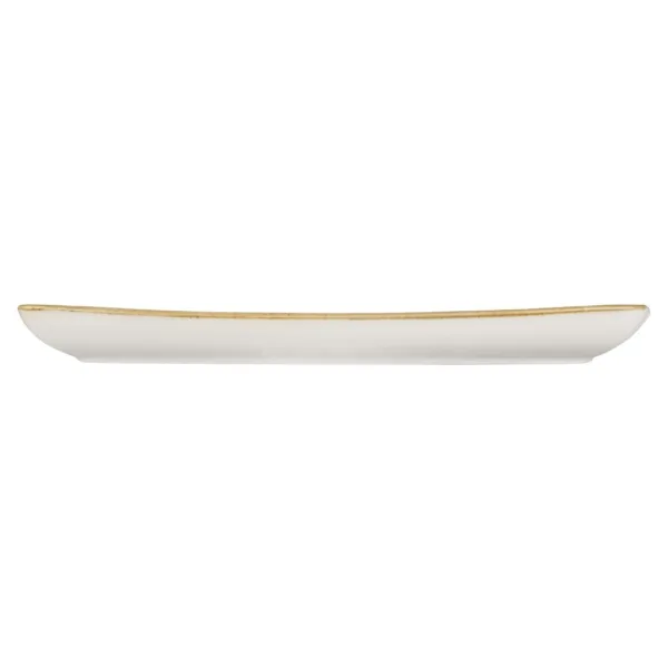 Churchill Stonecast Rectangular Plate Peppercorn Grey 350 x 185mm
