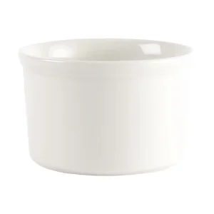 Churchill White Souffle Dishes 100mm