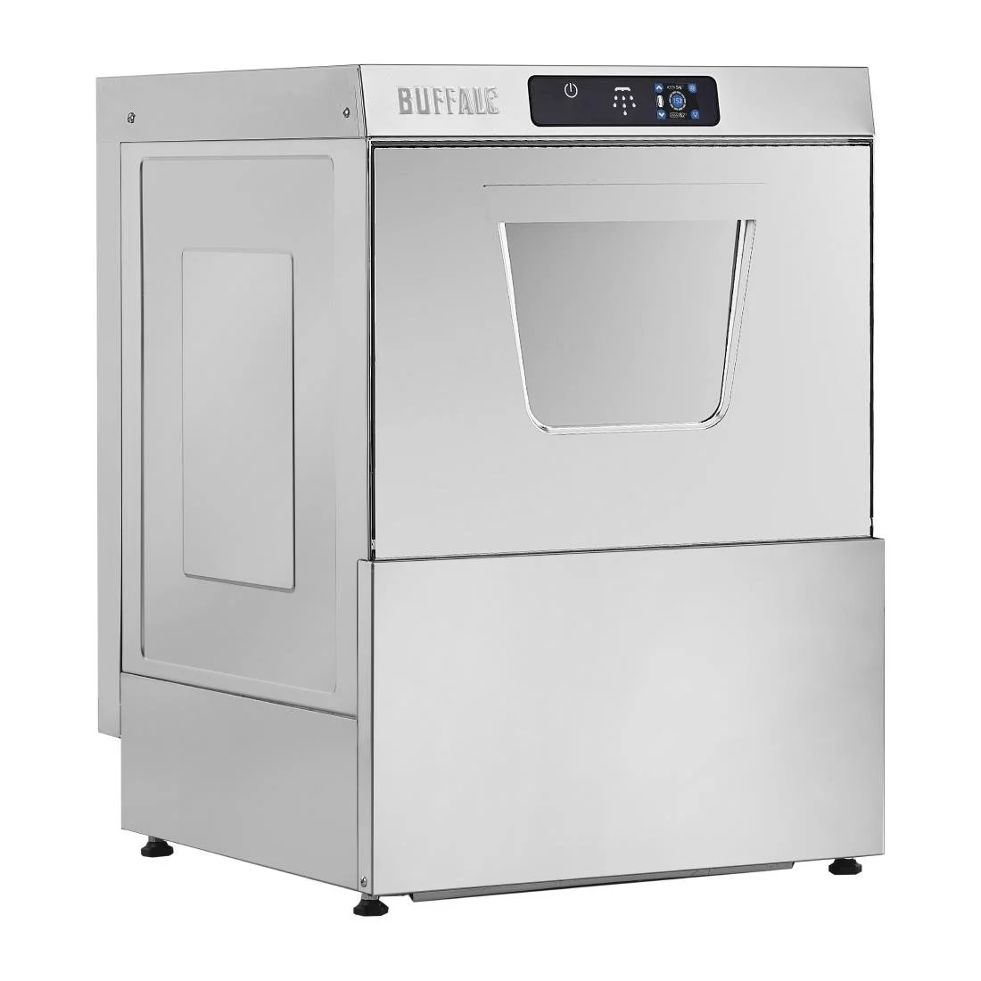 Buffalo Digital Undercounter Dishwasher with Drain Pump 500mm Basket - Image 1