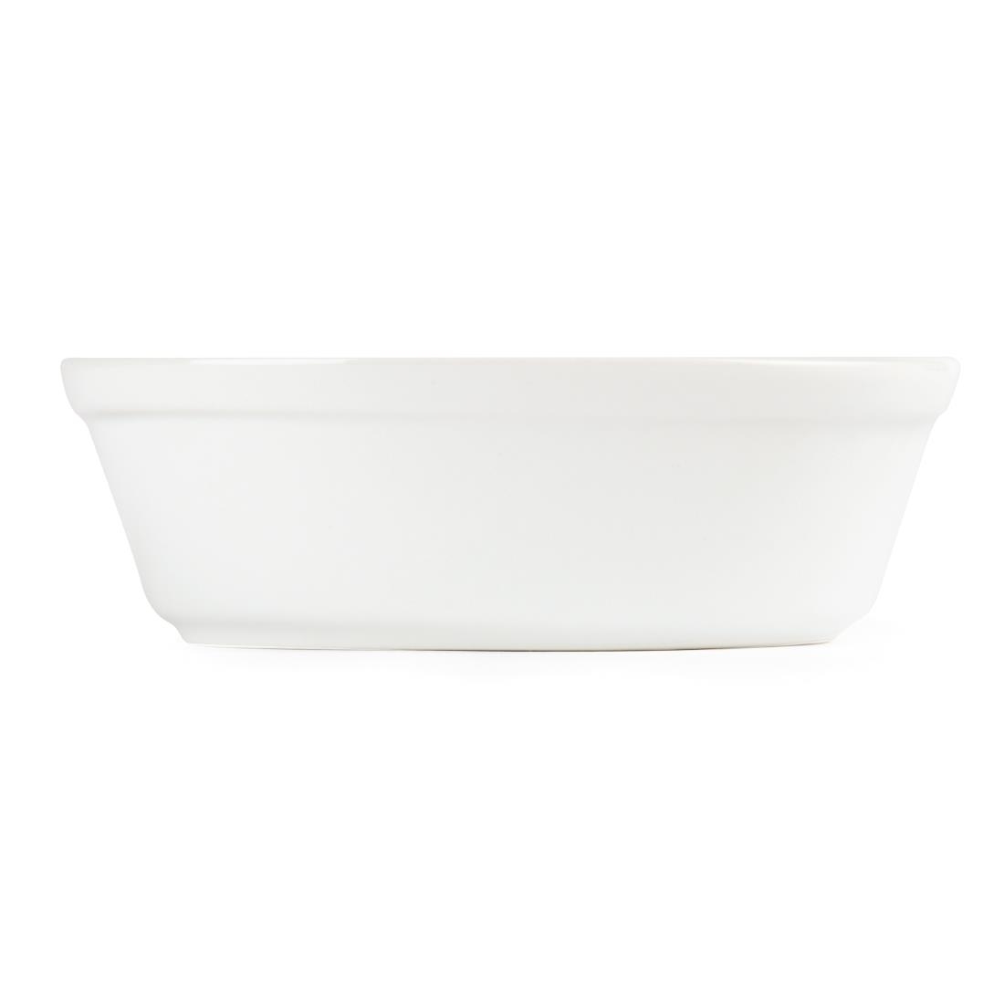 Olympia Whiteware Oval Pie Bowls 161mm