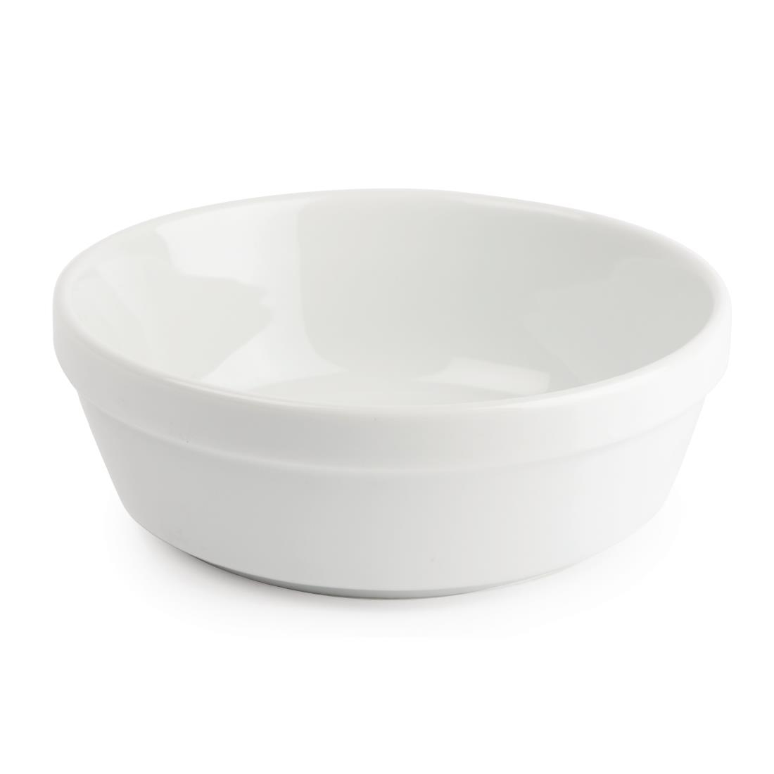Olympia Whiteware Round Pie Bowls 137mm