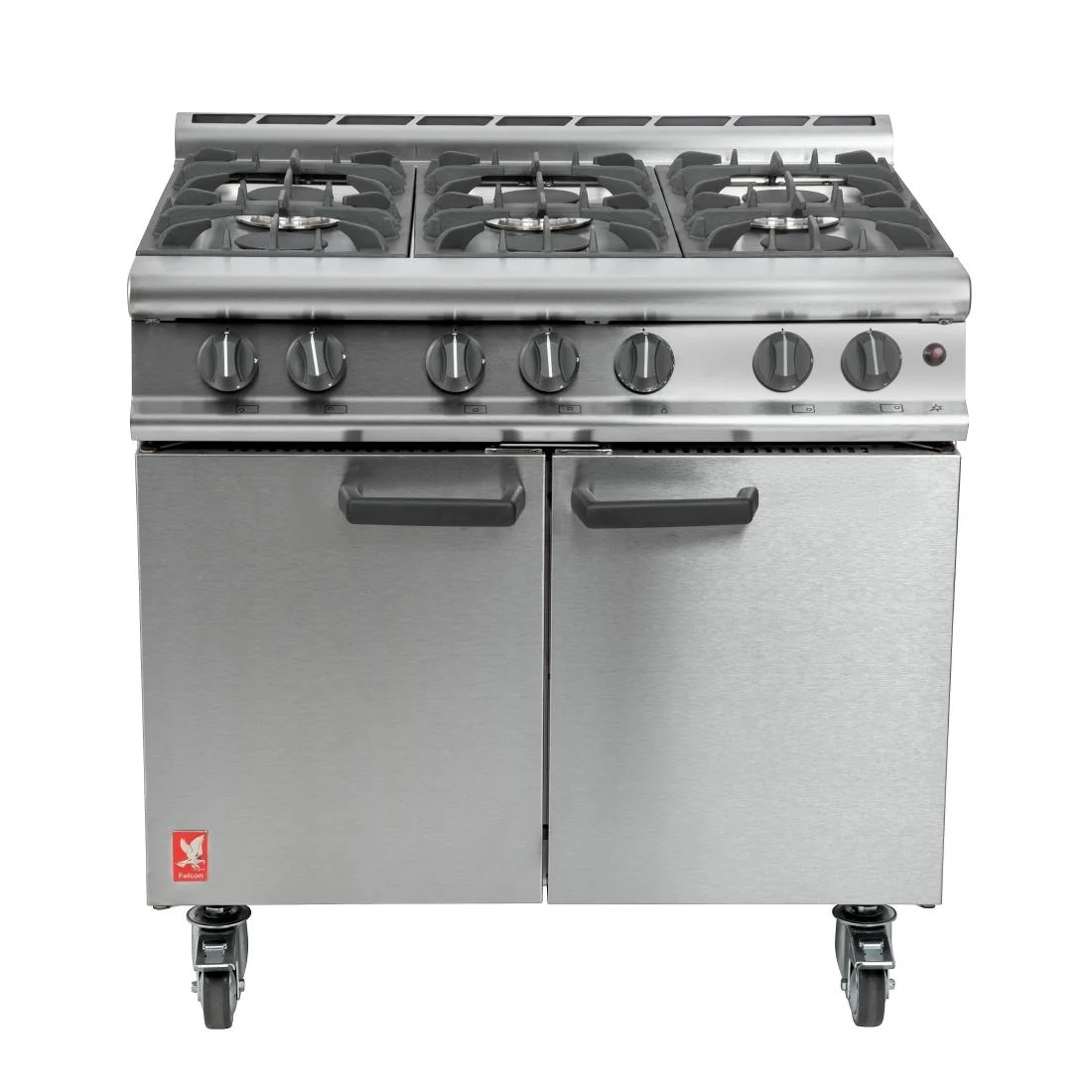 Falcon 6 Burner Dominator Plus Oven Range G3101 Natural Gas with Castors - Image 2