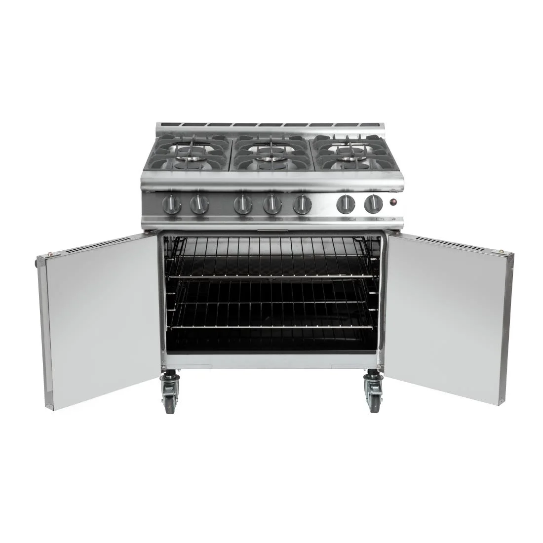 Falcon 6 Burner Dominator Plus Oven Range G3101 Natural Gas with Castors - Image 6