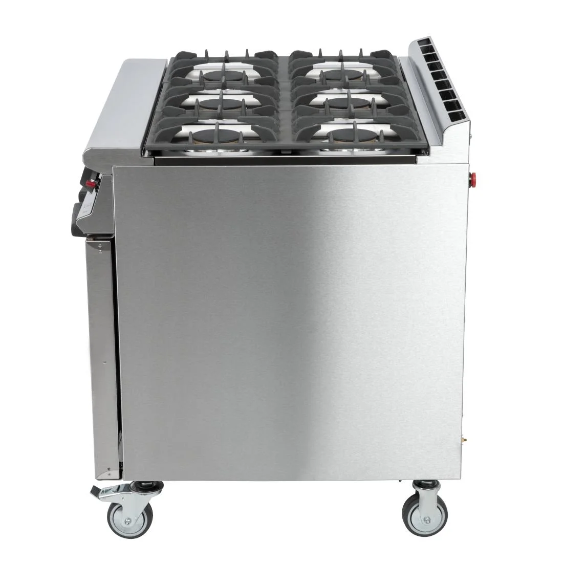 Falcon 6 Burner Dominator Plus Oven Range G3101 Natural Gas with Castors - Image 7