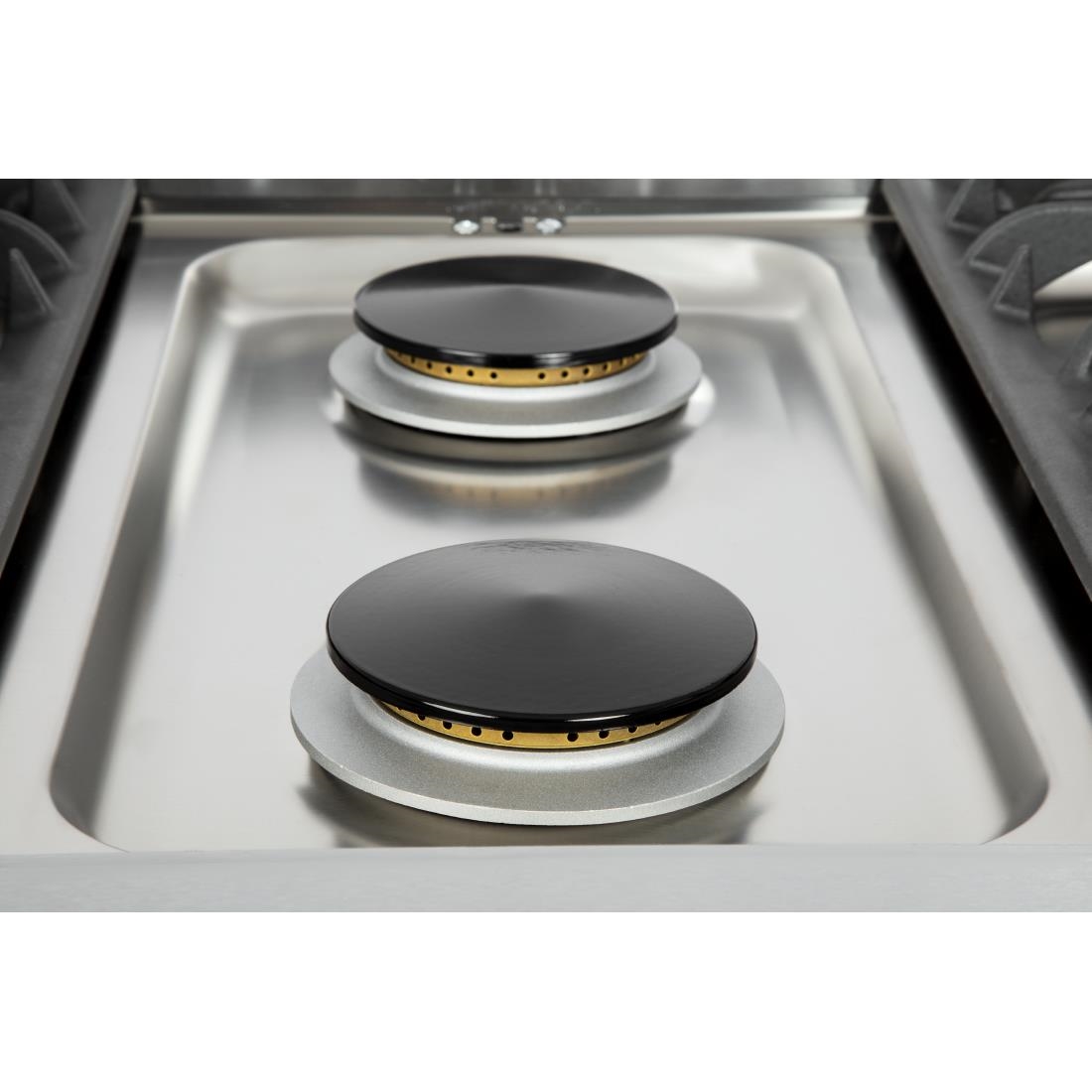 Falcon 6 Burner Dominator Plus Oven Range G3101 Natural Gas with Castors