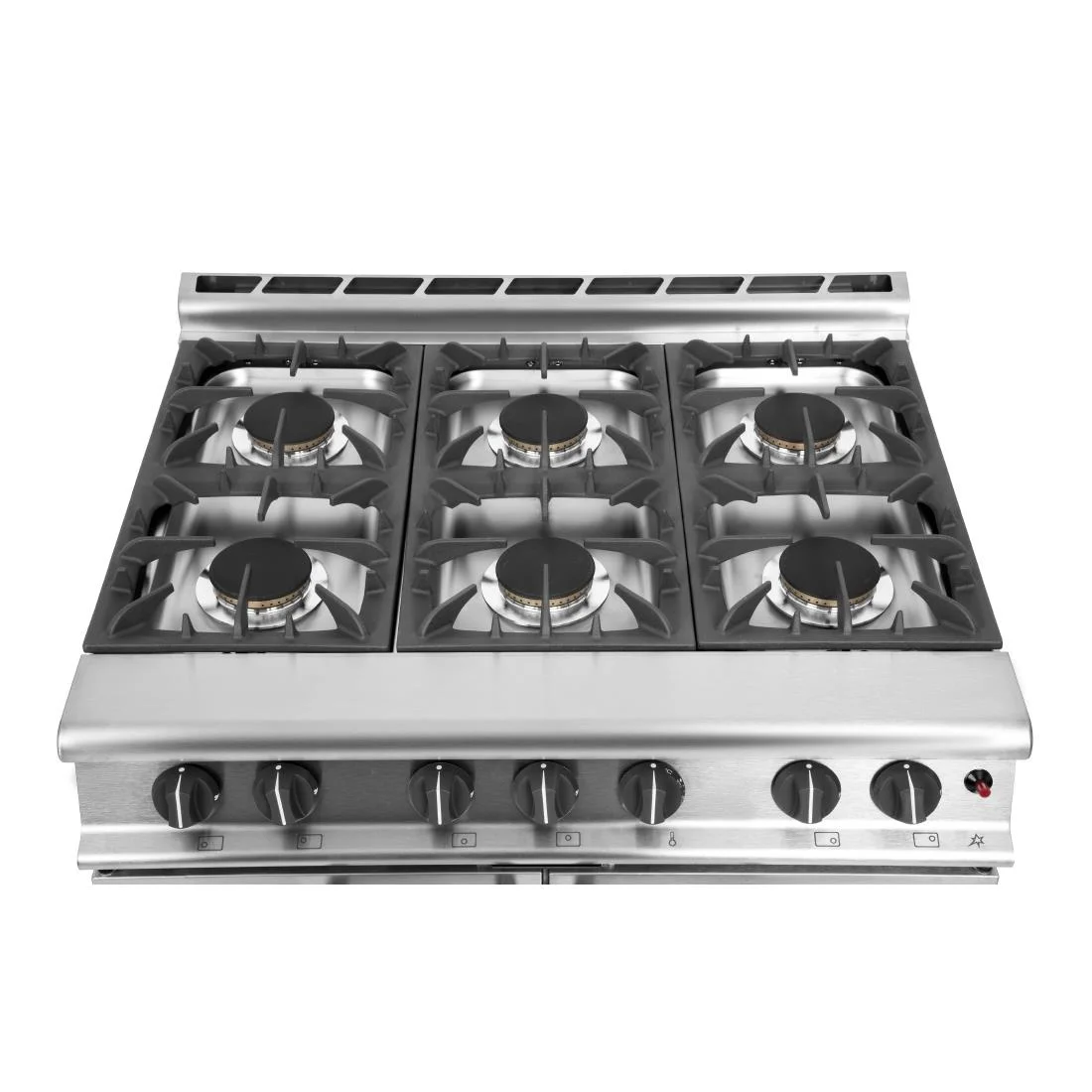 Falcon 6 Burner Dominator Plus Oven Range G3101 Propane Gas with Castors - Image 8