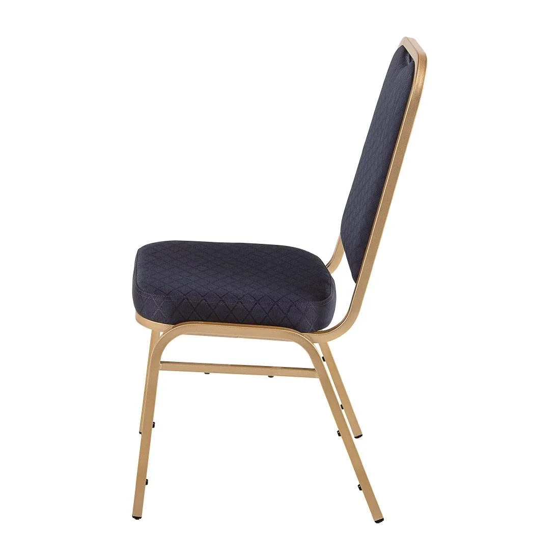 Bolero Squared Back Banquet Chair Blue (Pack of 4) - Image 3