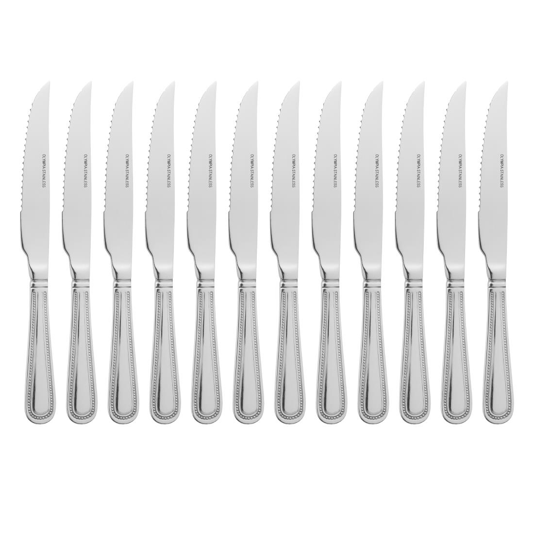 Olympia Bead Steak Knives