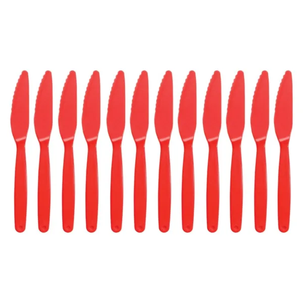 Polycarbonate Knife Red Kristallon