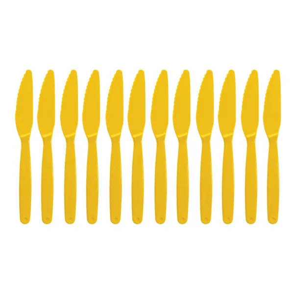 Kristallon Polycarbonate Knife Yellow
