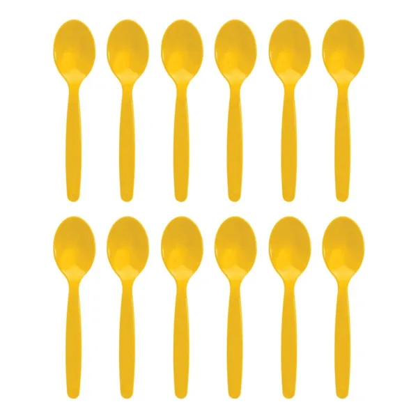 Kristallon Polycarbonate Spoon Yellow