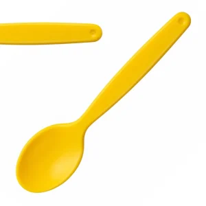 Kristallon Polycarbonate Spoon Yellow