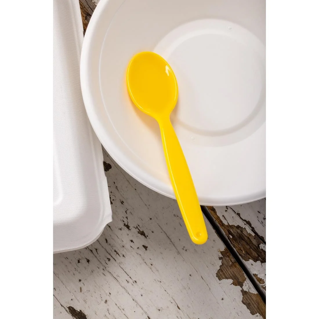 Kristallon Polycarbonate Spoon Yellow - Image 5